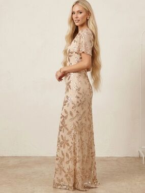 baltic born venus pleated maxi dress Venus Pleated Maxi Dress Baltic Born